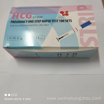 One Step HCG Pregnancy fertility Test kits export wholesale